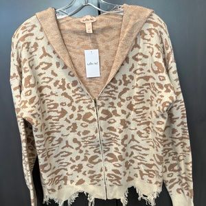 Willow Root Cream/Camel Sweater, XS, NWT